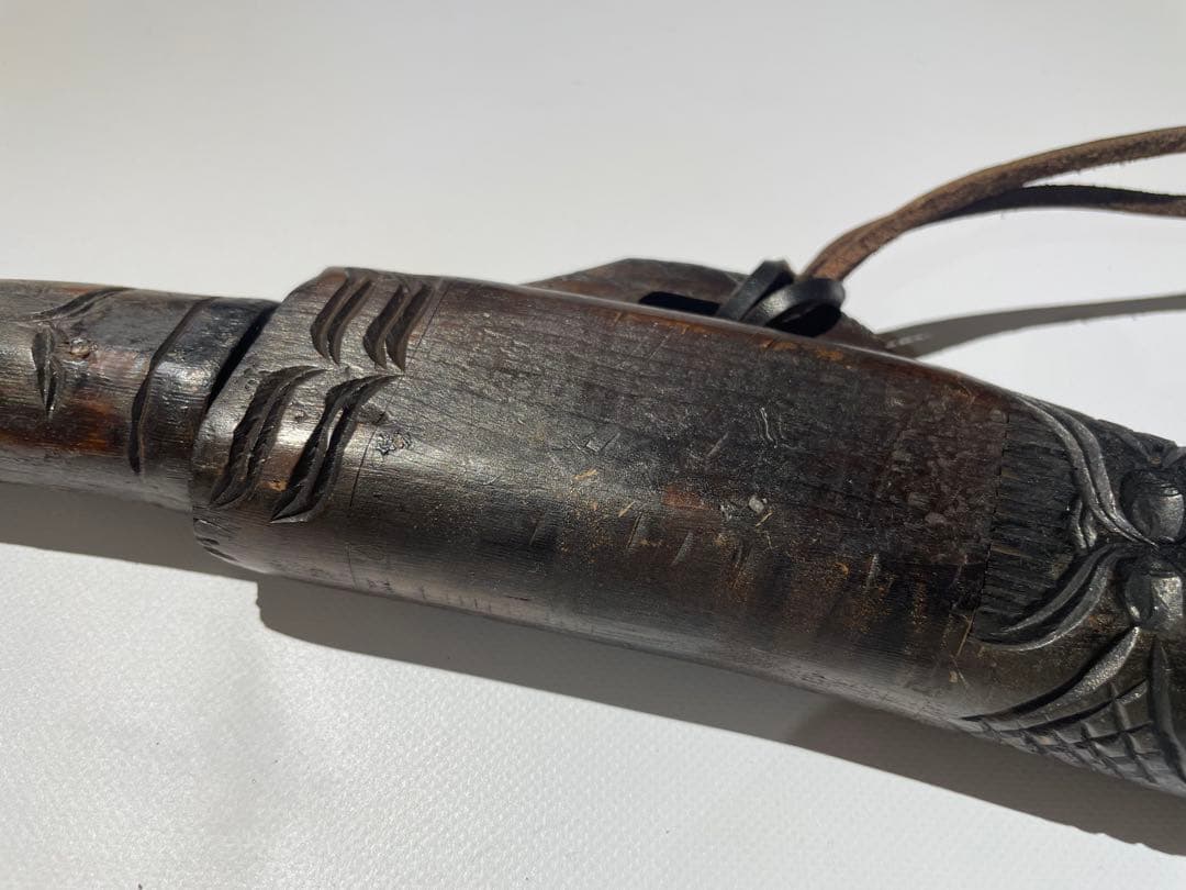 アイヌ　マキリ　アイヌ彫