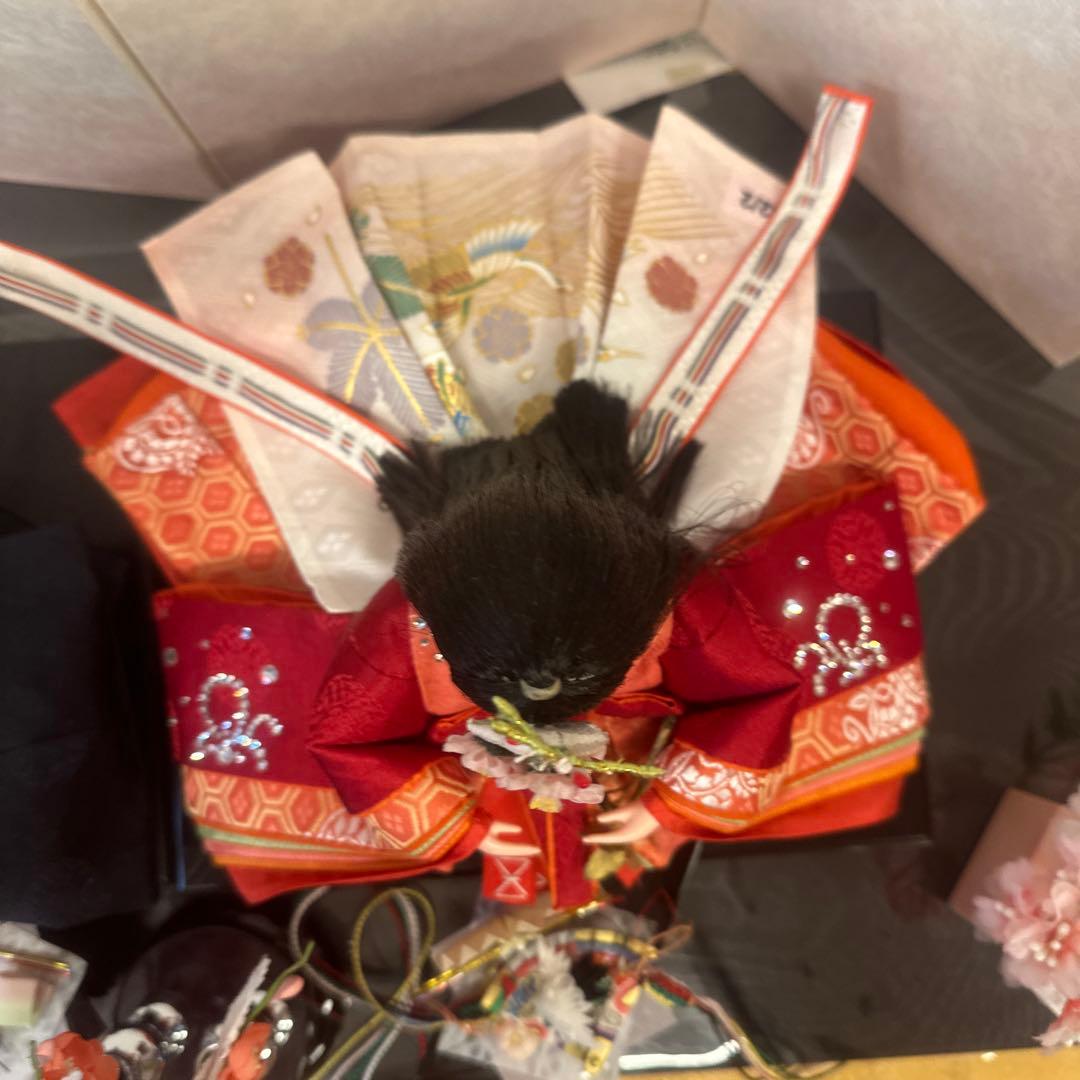 【定価20万円】リカちゃん雛人形 木製道具付 高級雛飾りスワロフスキー ひな祭り