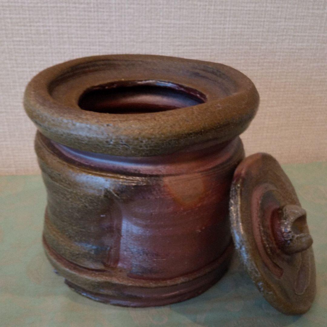 備前焼 お茶席 水差し ＆おまけの畳の台座プレゼント