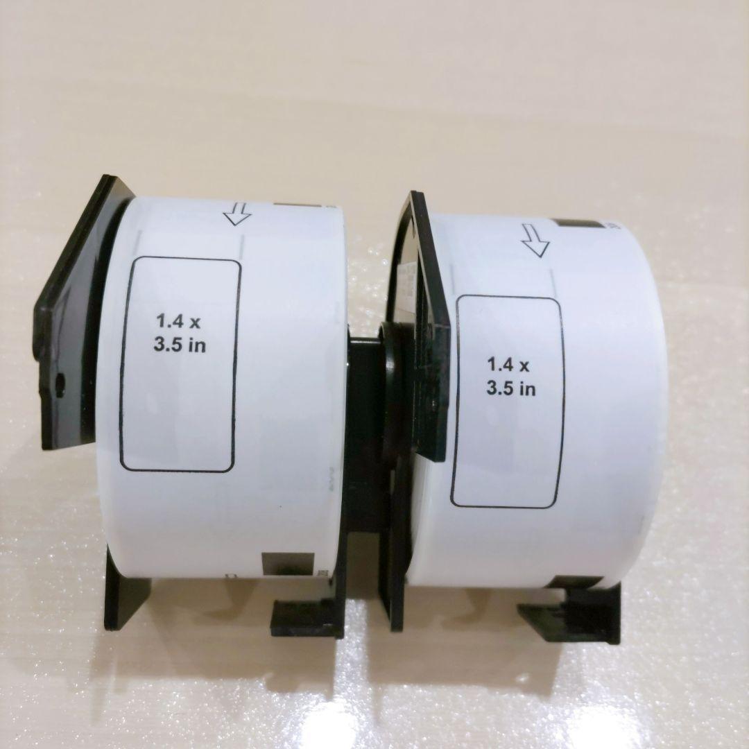 BETCKEY 宛名ラベル 感熱 Brother 互換 DK-11208 2個