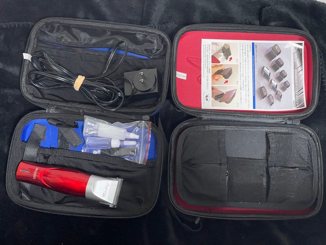 サプリーム トリミング用バリカン アタッチメント（9個）付き 楽天市場】サプリーム DK200EX用 ステンレスアタッチメントコーム 9個