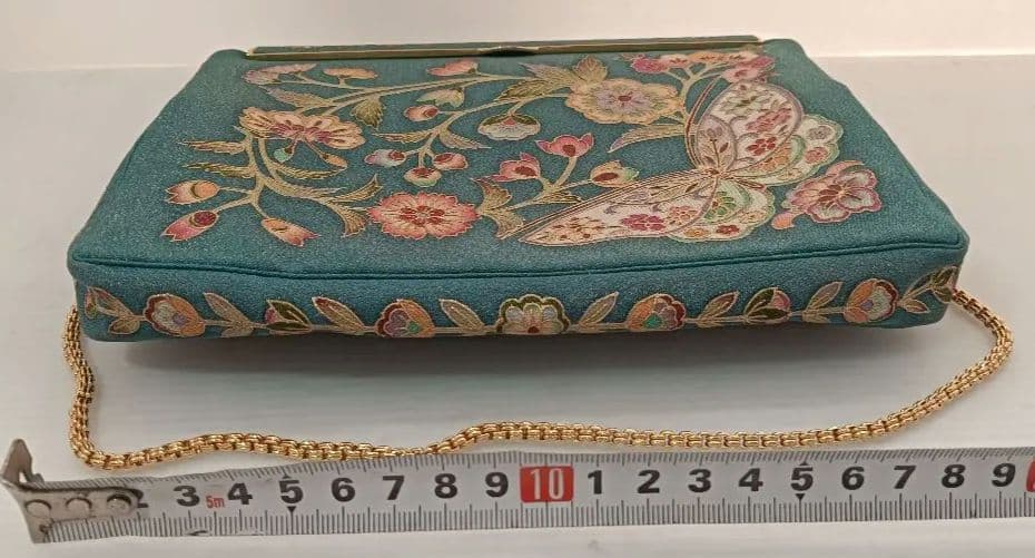 希少　岡重　OKAJIMAの和装バッグ　イタリア製