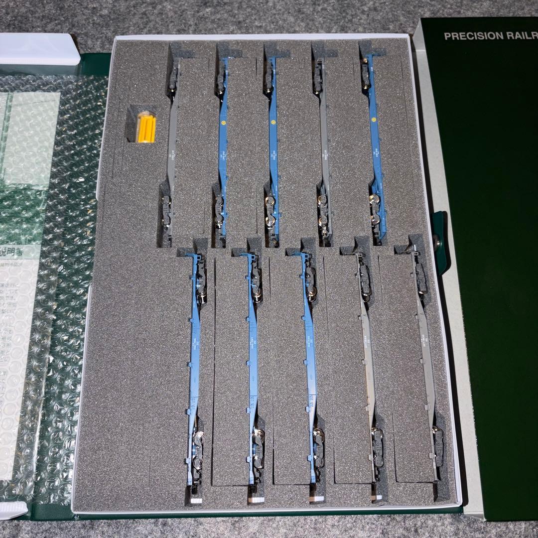 KATO 10-1963 コキ104+107（JRF無し）コンテナ無積載10両