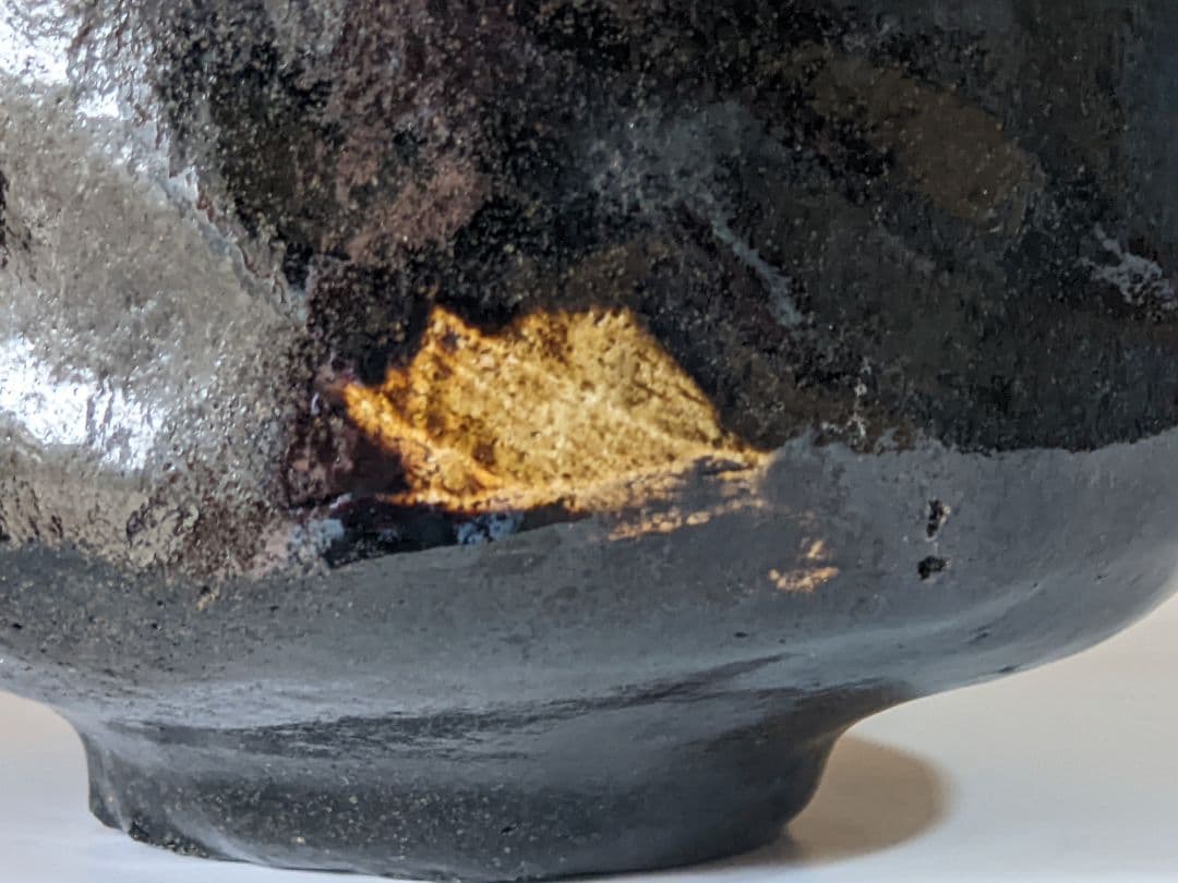 ♢茶道具 黒楽茶碗 抹茶碗 美術工芸品 アンティーク 骨董品 コレクション