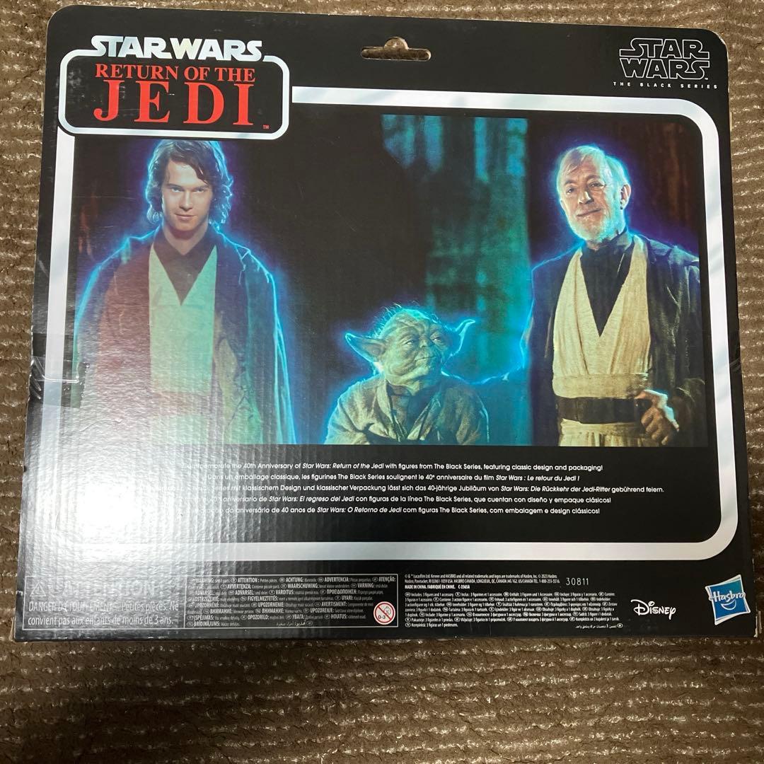 スターウォーズ ブラックシリーズ フォーススピリッツ アナキン・ヨーダ・オビワン