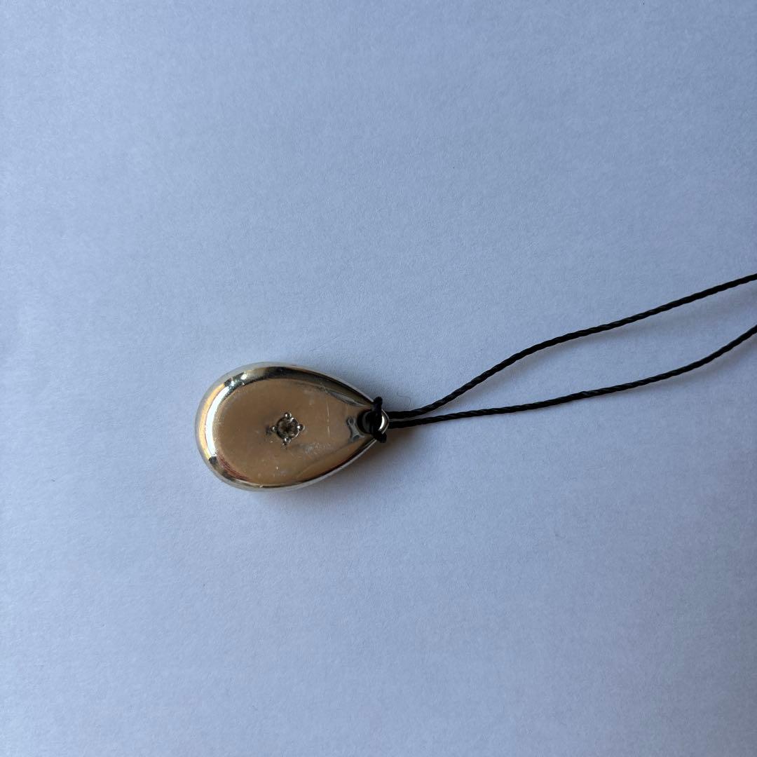 アメノシズク シルバー黒紐 （ネッテン） グッモーニンさん専用