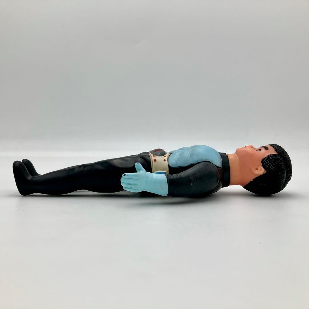 旧バンダイ 仮面ライダー 面取れ ソフビ フィギュア マフラー・ブーツ欠品