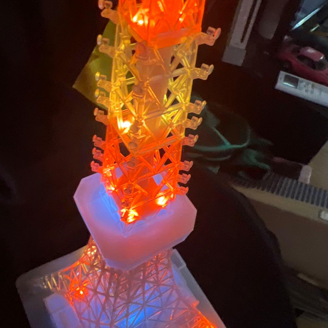 セガトイズ　東京タワー2007 オブジェ　1/500 クリスタルバージョン