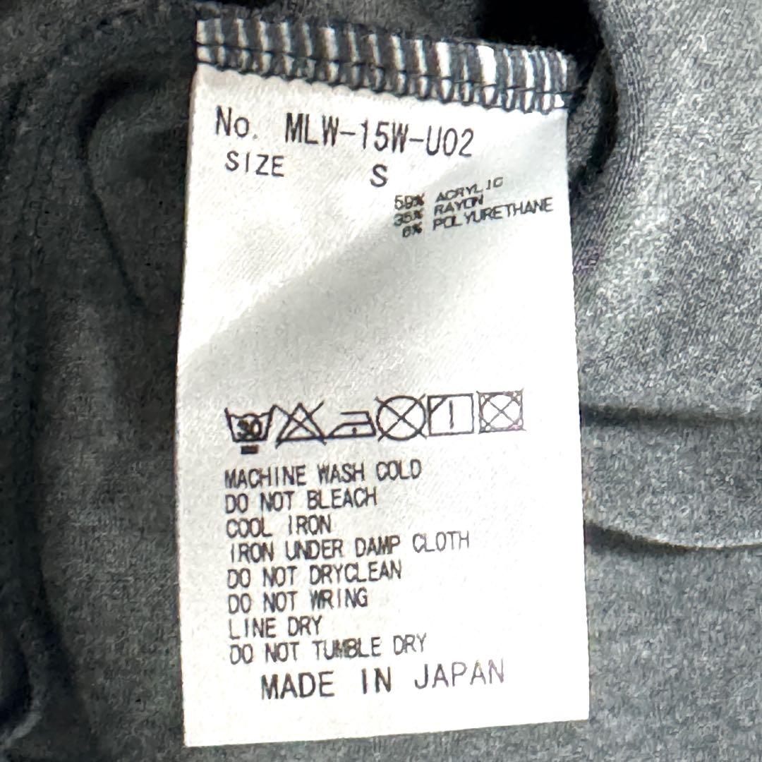 ひろひろさん専用マークアンドロナ　タートルネック長袖シャツ　グレー／ホワイト