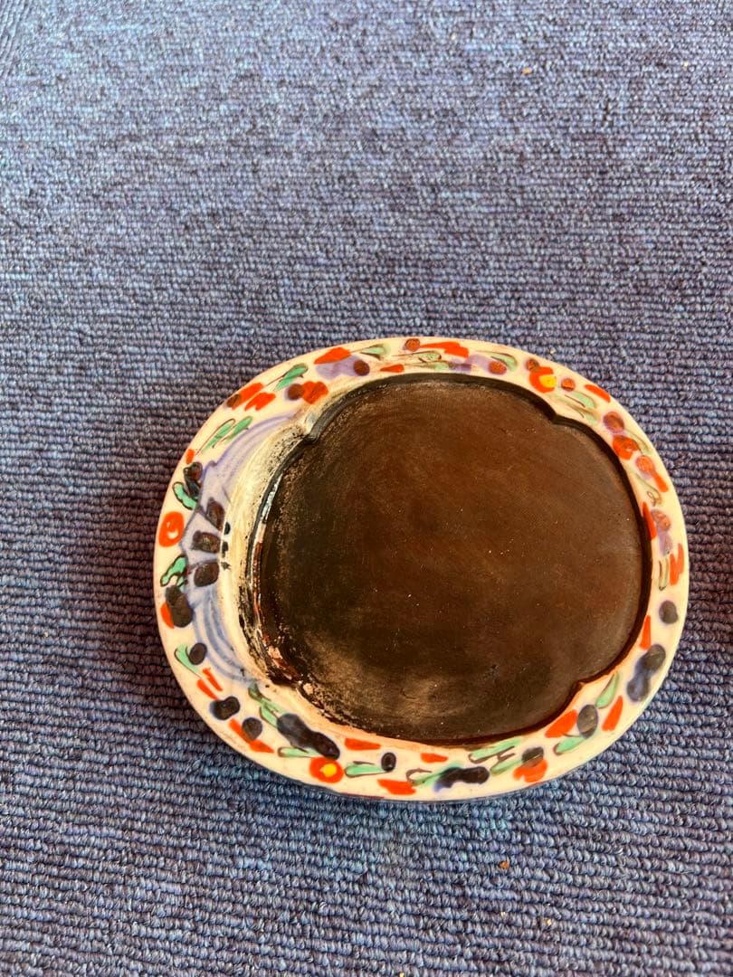 1035 中国　骨董　大明萬暦年製　龍紋　瓢箪型　硯　2客　時代物