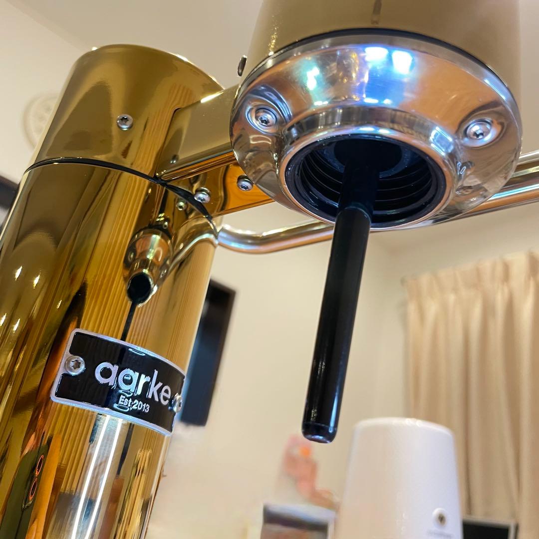 AARKE カーボネーター　ゴールド　ガスシリンダー2本、専用ボトル2本