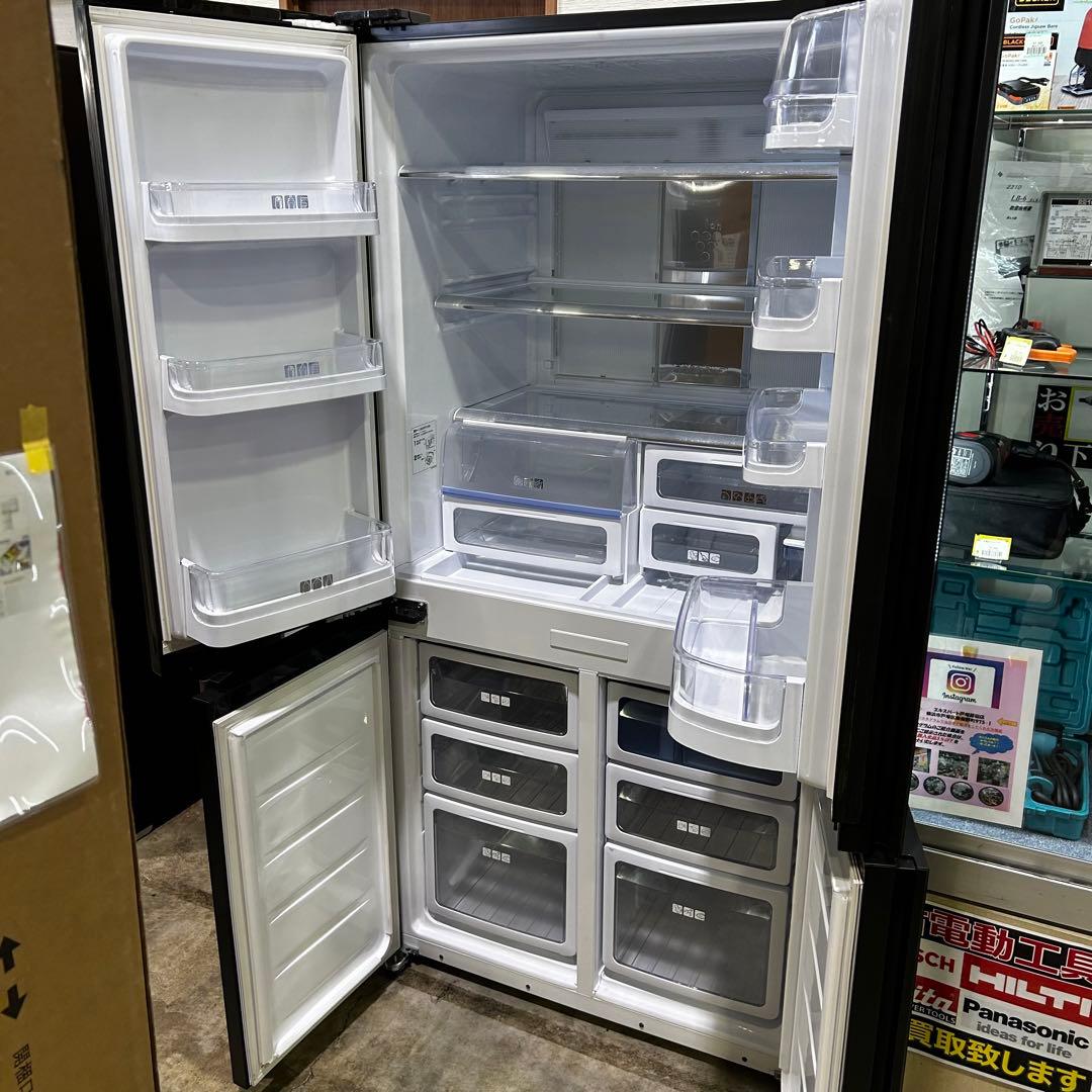 シャープSHARP2017年製4ドア大容量大型冷蔵庫612L
