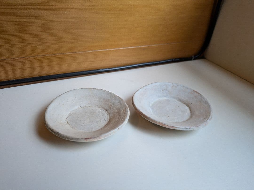 石原稔久　ちいさな皿　2枚