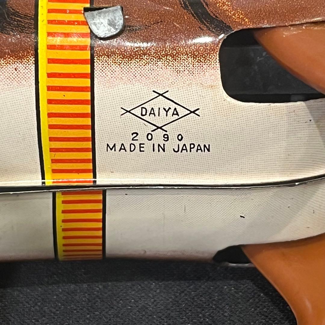 昭和レトロ ブリキ製 カウボーイ ゼンマイ トイ ビンテージ 馬のおもちゃ