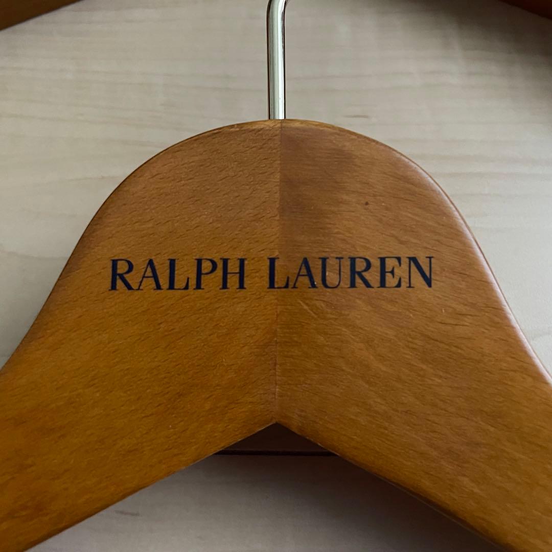 非売品】ラルフローレン 木製ハンガー スーツ ジャケット ボトムス
