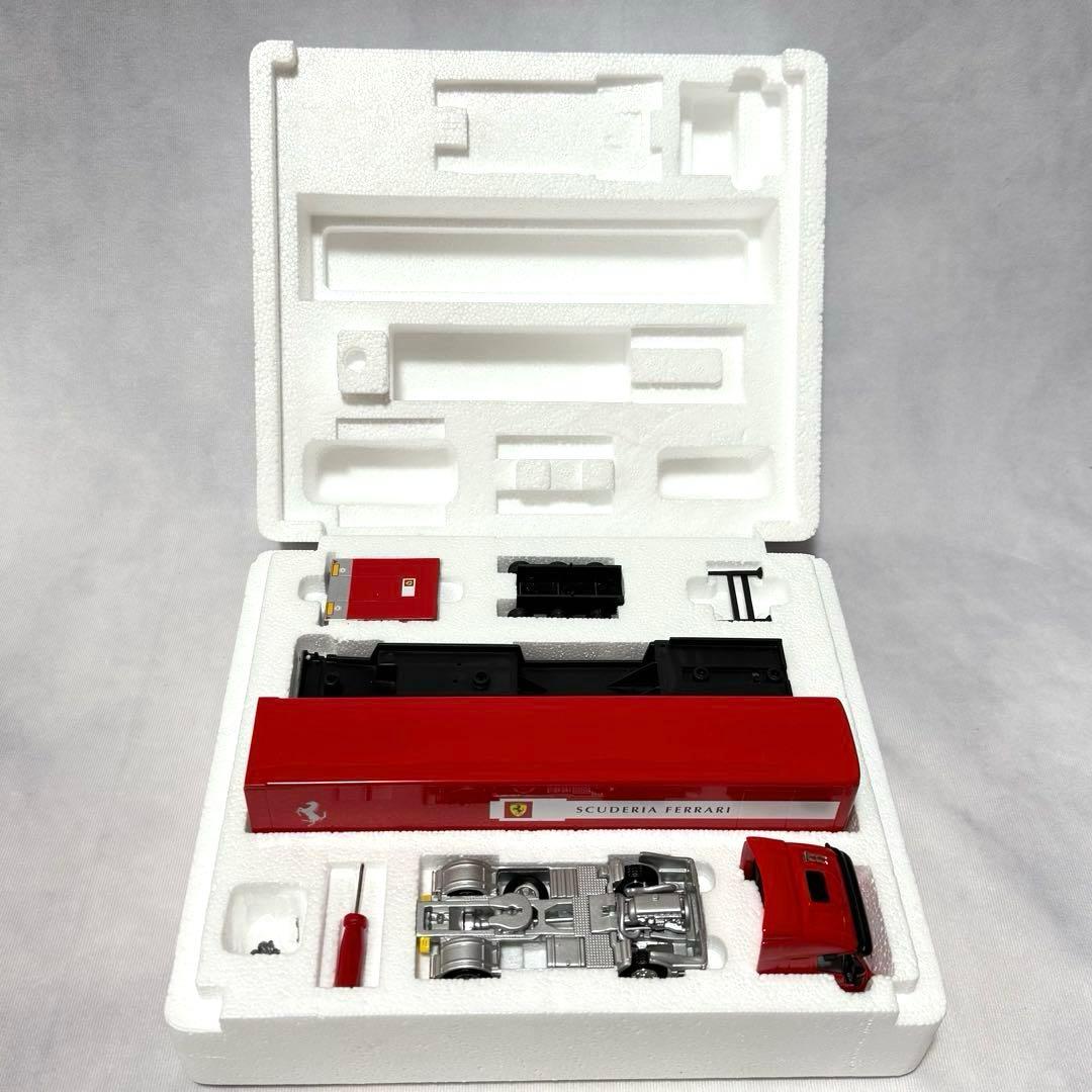 非売品☆京商 1/64 フェラーリ F1 トランスポーター イベコ 2002年