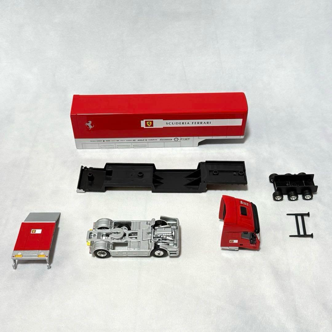 非売品☆京商 1/64 フェラーリ F1 トランスポーター イベコ 2002年