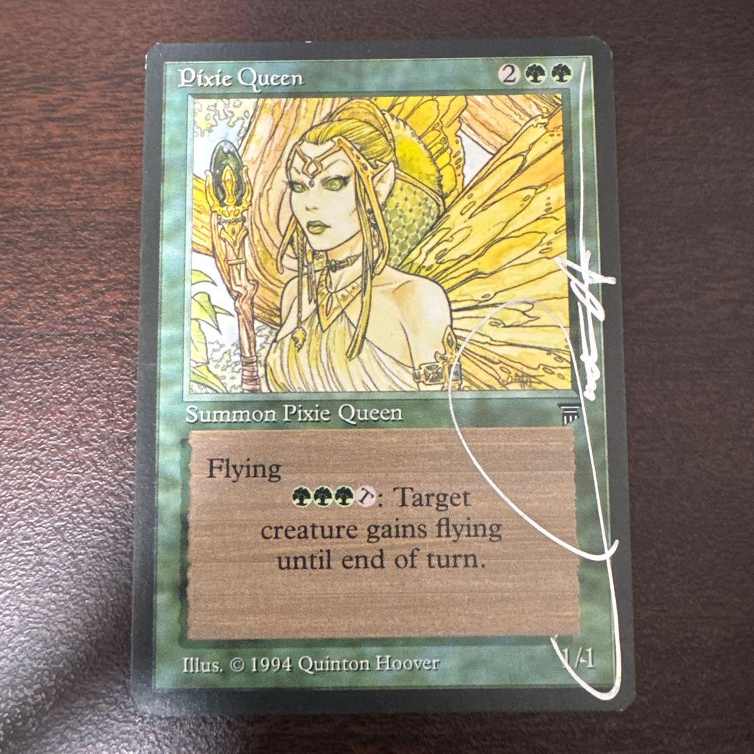 Pixie Queen MTG （アーティストサインド） Pixie Queen MTG （アーティストサインド） Pixie Queen | Legends