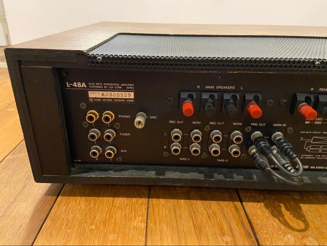 ラックスマン LUXMAN L-48A プリメインアンプ