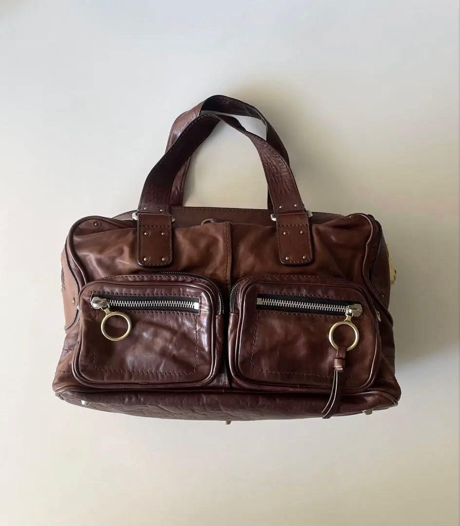 専用 Chloe Betty Brown Leather Bag