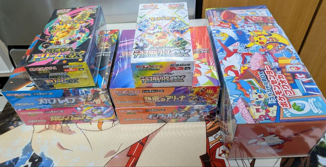 ポケカ熱風のアリーナテラスタルフェスインフェルノXスペシャルBOX　シュリンク付