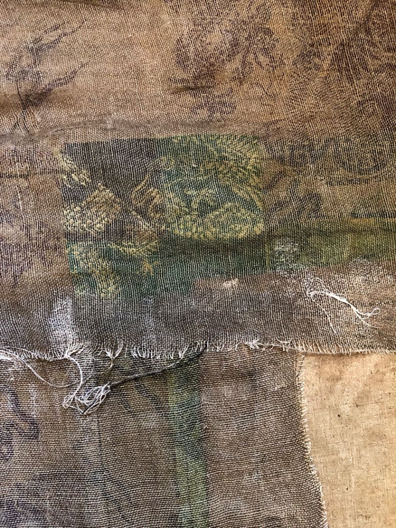 ① 中国 仏教美術 唐物 明代 分院 伝世品 曼荼羅 古玩 タンカ 如来菩薩