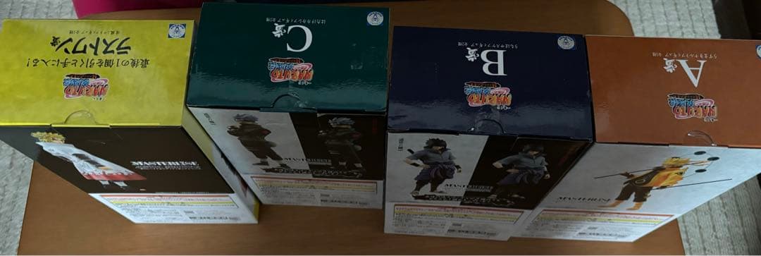 一番くじ　ナルト　紡がれる火の意志　フィギュア A B C ラストワンセット