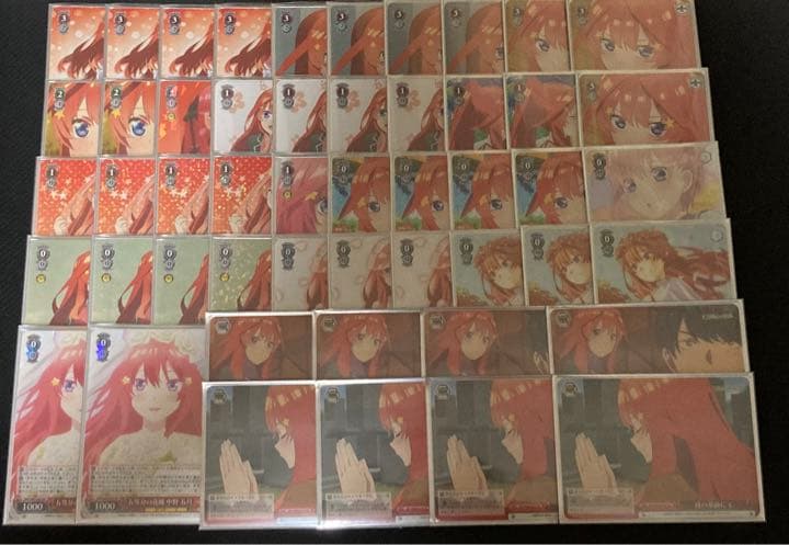 ヴァイスシュヴァルツ 五等分の花嫁 8扉 デッキ 五月