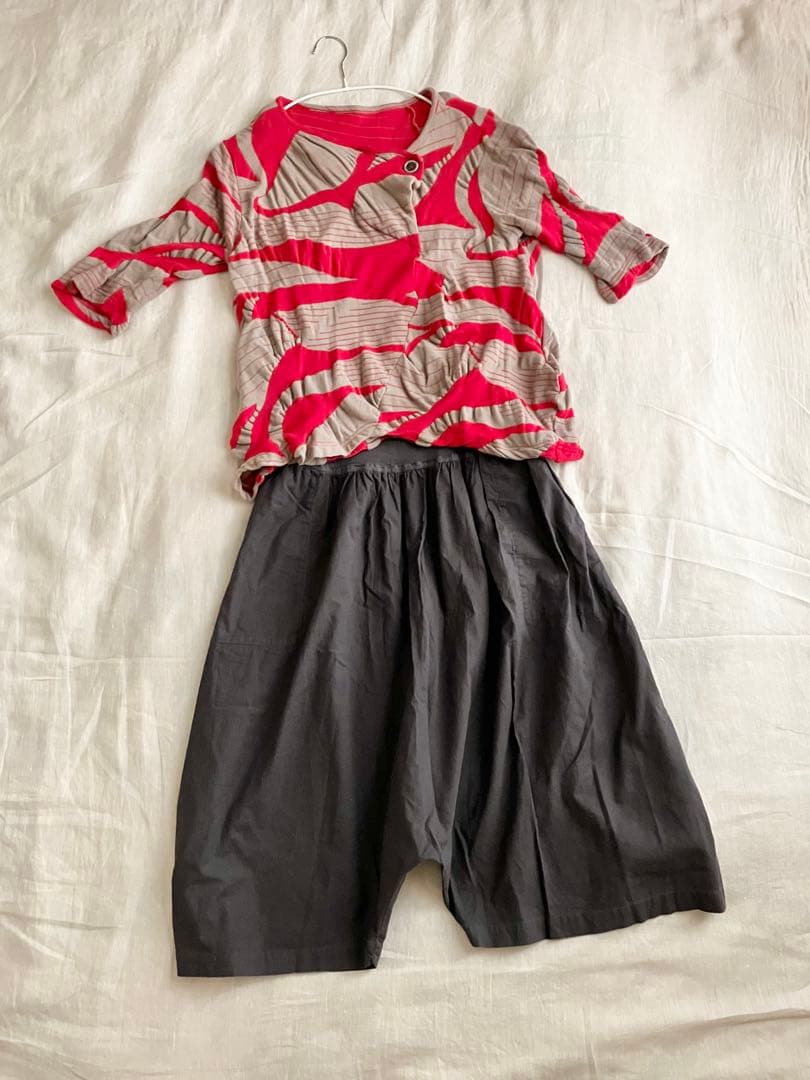 ミーバイイッセイミヤケ ISSEY MIYAKE サルエル パンツ ウエストゴム