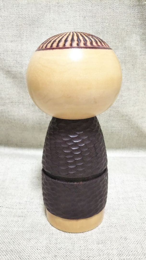 快平作 片瀬快平 創作こけし 近代こけし うす氷 童子 こけし - メルカリ