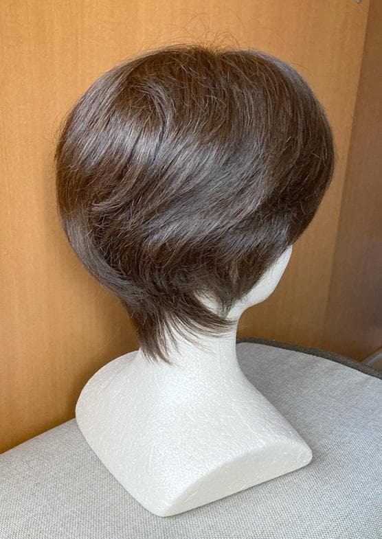 らむね　ジュリアオージェ　人毛MIX　クレバーショート　ナチュラルブラウン