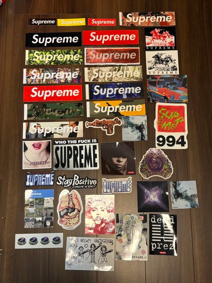 70枚セット Supreme BOX LOGO ステッカー セット