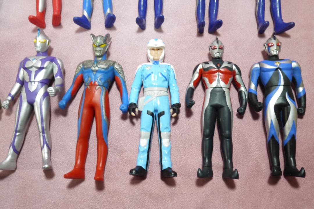 ウルトラヒーローシリーズ　800サイズ　新金型ソフビ　44体セット