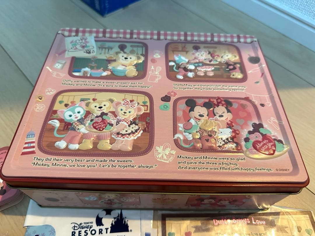新品未使用品 バレンタイン限定 ダッフィー&シェリーメイ