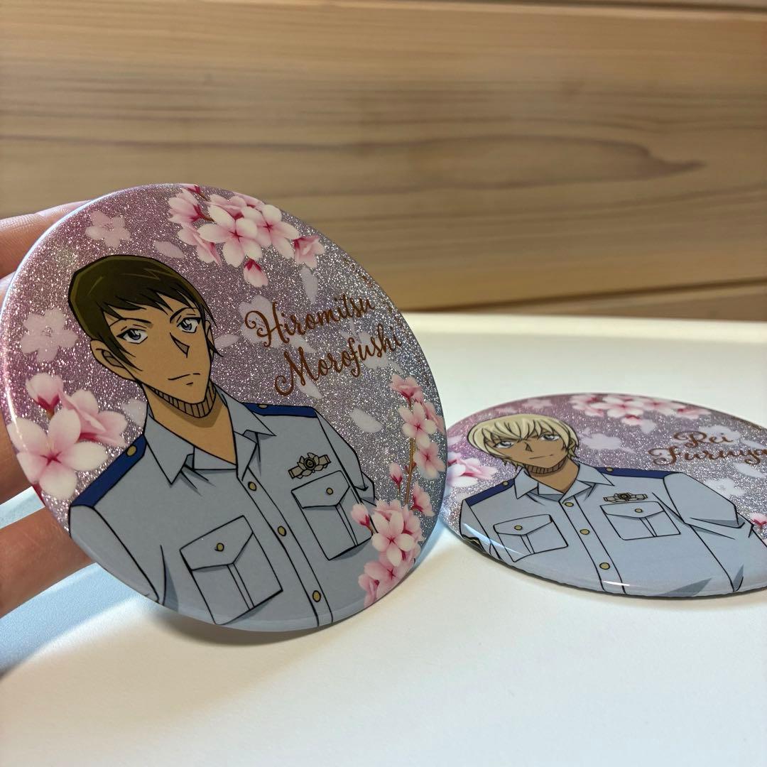 名探偵コナン★おおきなきらきらランダム缶バッジ★SAKURA★諸伏景光★安室透