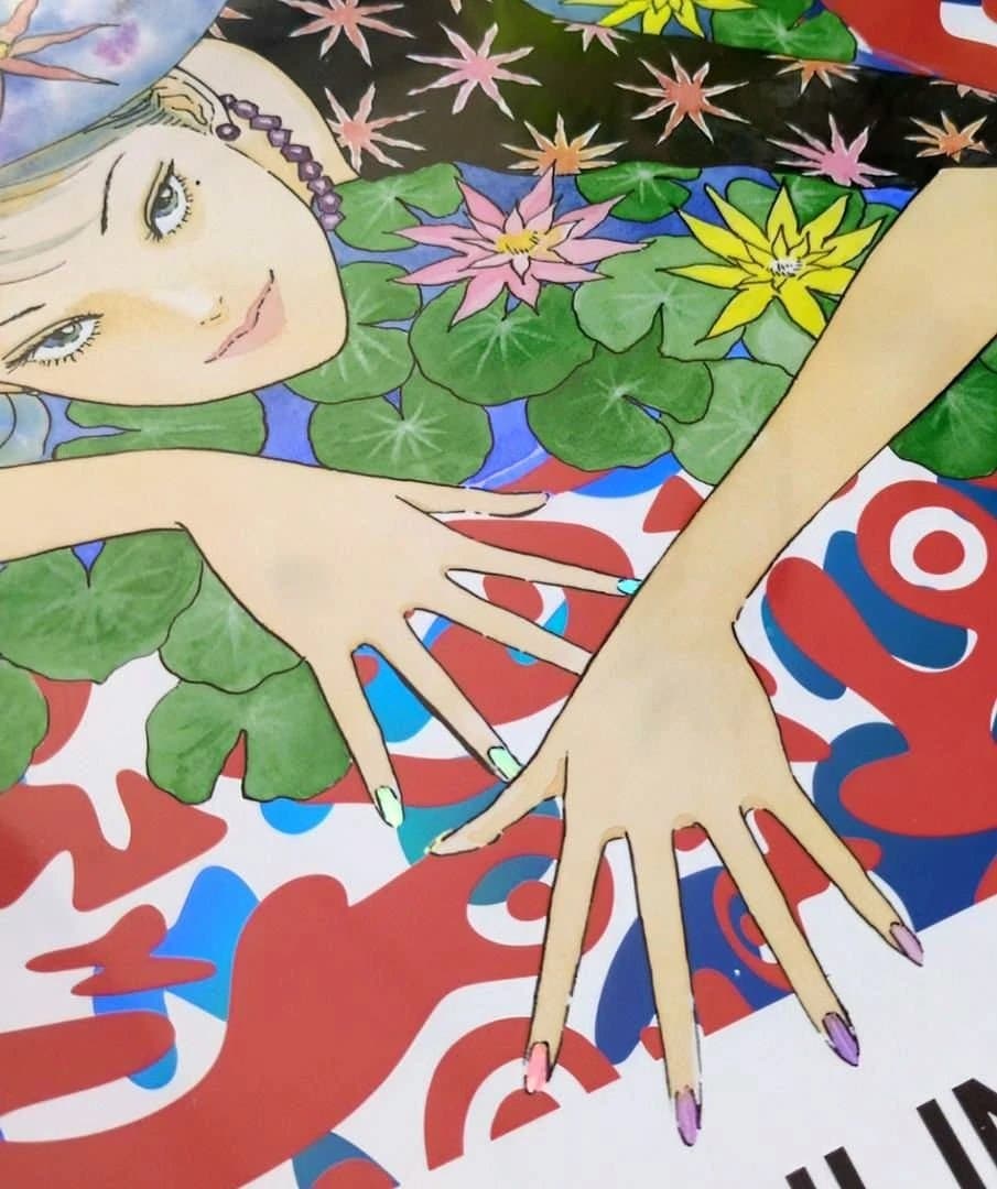 EXPO2025大阪関西万博 伊藤潤二 富江 オーロラポスターA N110