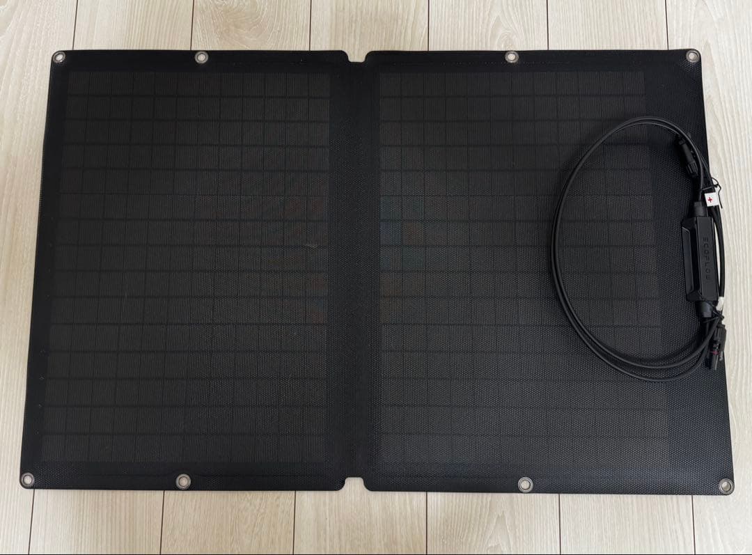 お正月特価！！ 新品未使用 ECOFLOW 60W ソーラーパネル