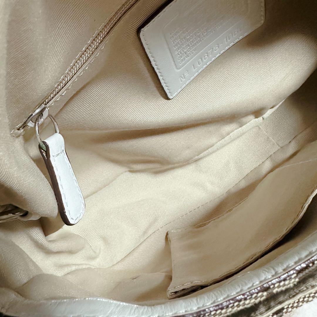 バッグ COACH SOHO signature oneshoulder bag y2k