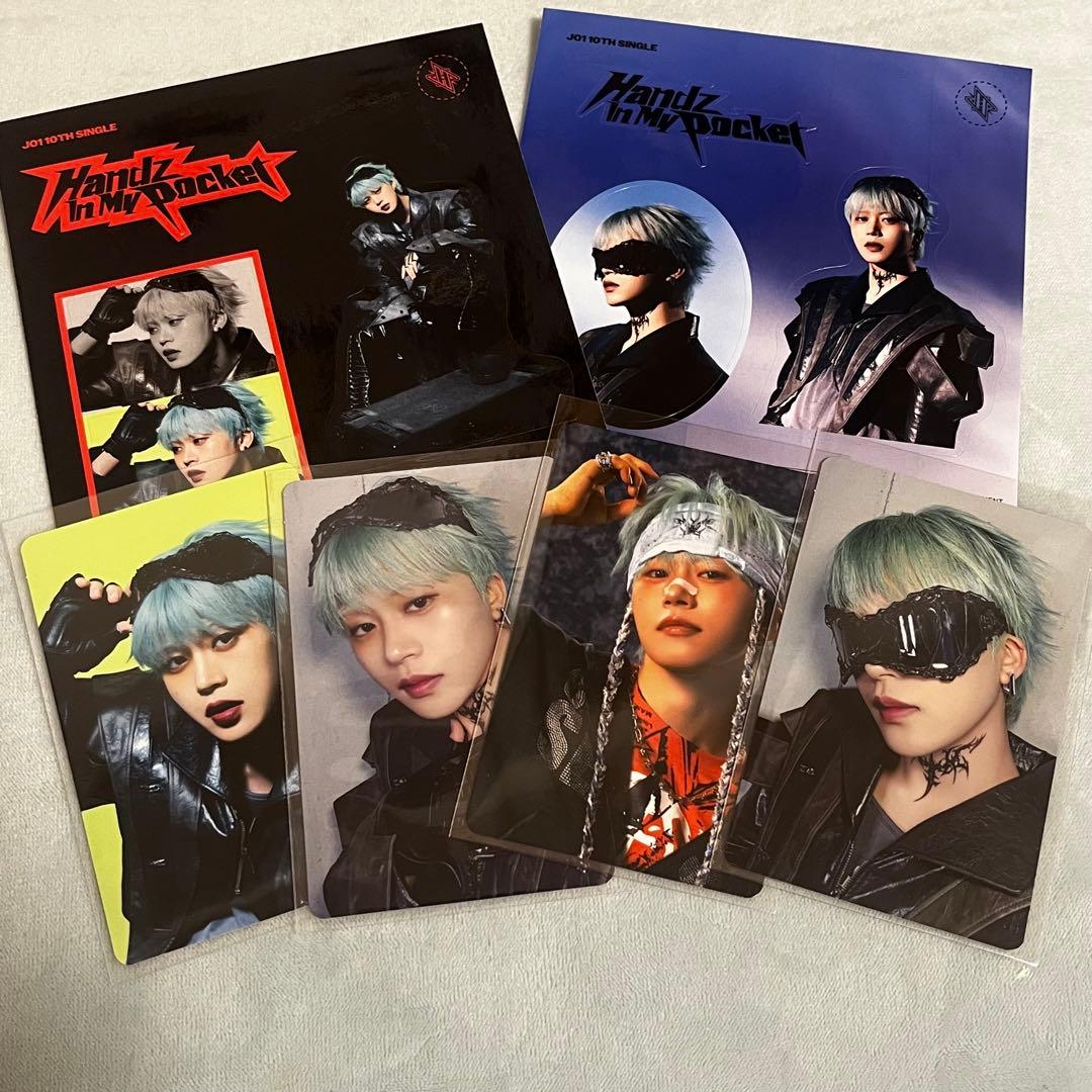 HandzinMypokect 封入トレカ ステッカー JO1 木全翔也 - メルカリ