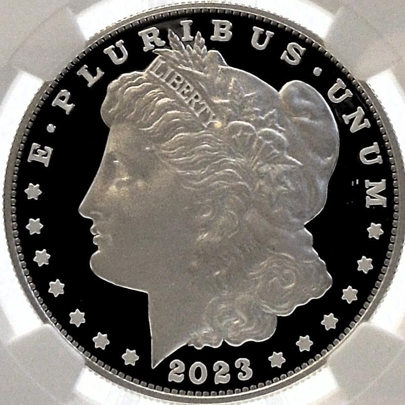 ☆最高鑑定 NGC PF70 UCAM モルガンダラー 2023 銀貨｜最高鑑定・初日