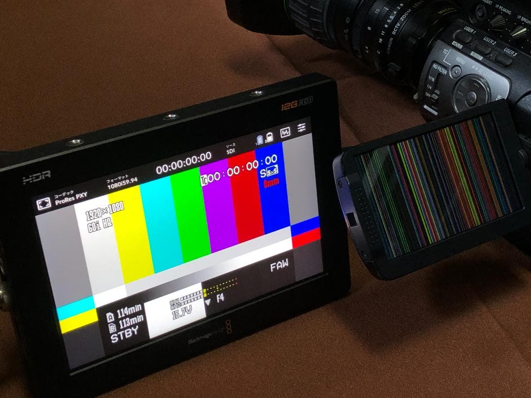 訳あり特価】難あるもまだまだ使えるJVC HM-700（S×Sレコーダー付）