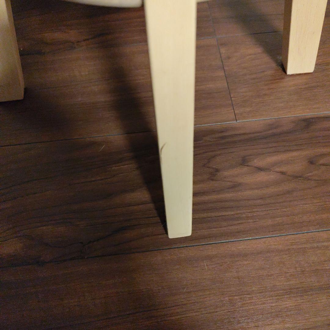 hanaさん専用　木製円形スピンチェア　2色セット　ハイタイプ