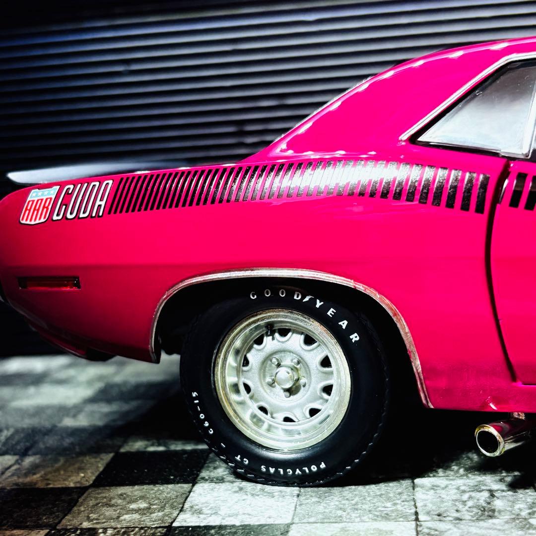 国内未入荷 1/18 HIGHWAY61 プリムス AAR クーダ 1970