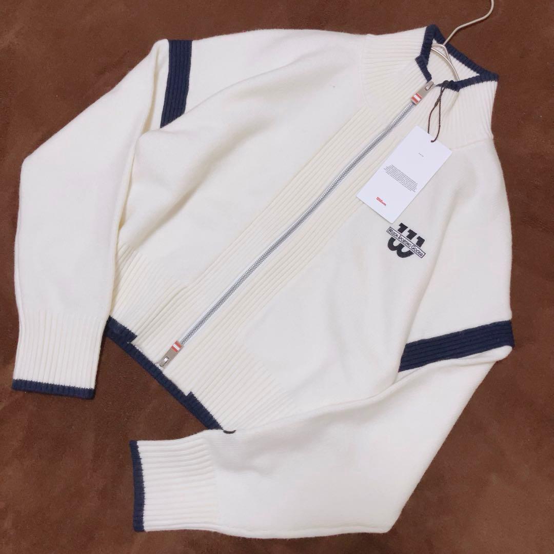 タグ付き新品　ウィルソン⭕️ジップフロント クラブ セーター　XS 25300円