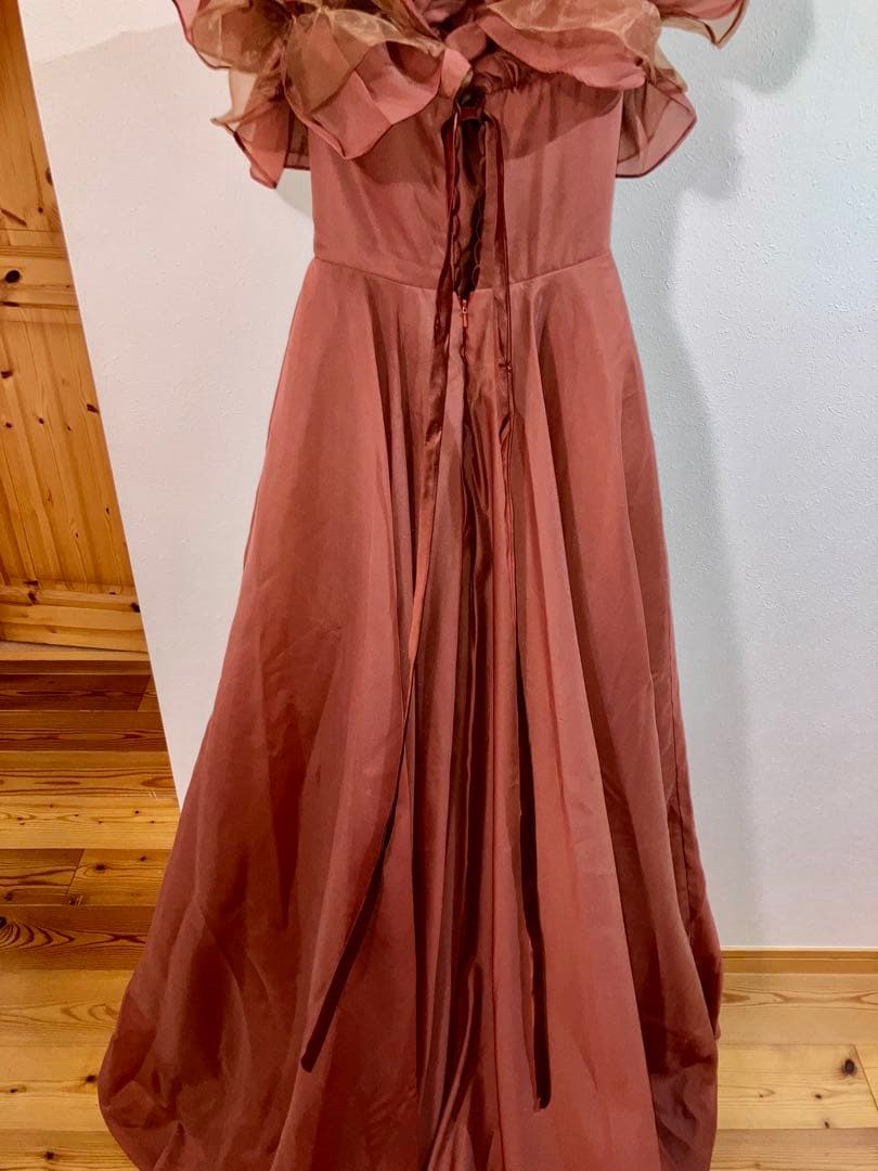 ウェディング　テラコッタ　THE URBAN BLANCHE S カラードレス