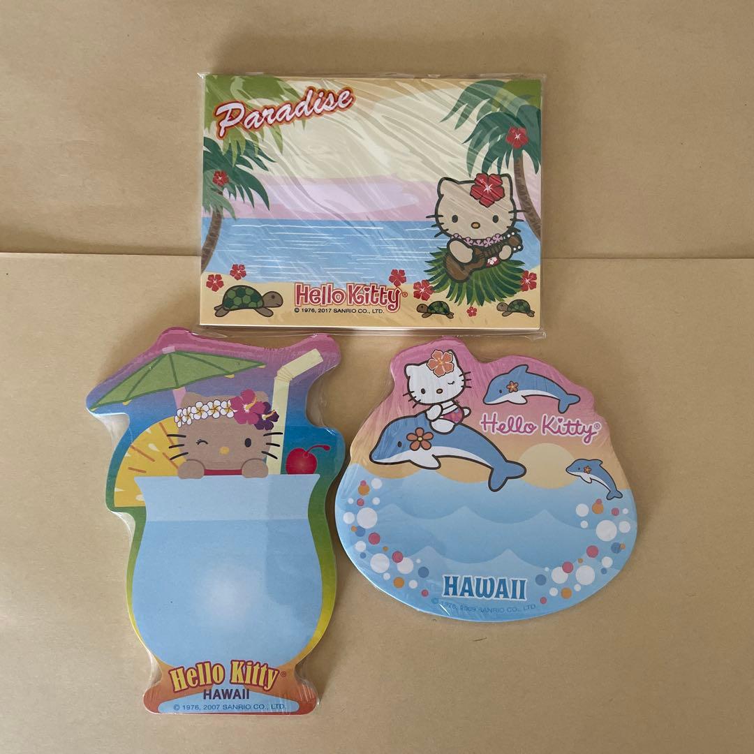 サンリオ ハローキティ ハワイ メモ帳 付箋 - メルカリ