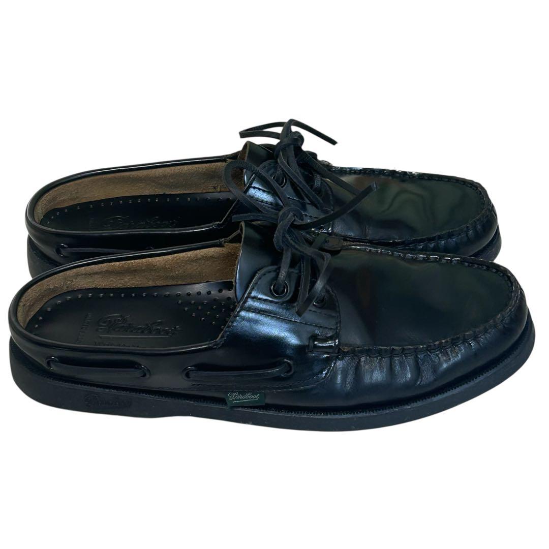 Yuzo Yamagami パラブーツ CORDA レザースリッパ