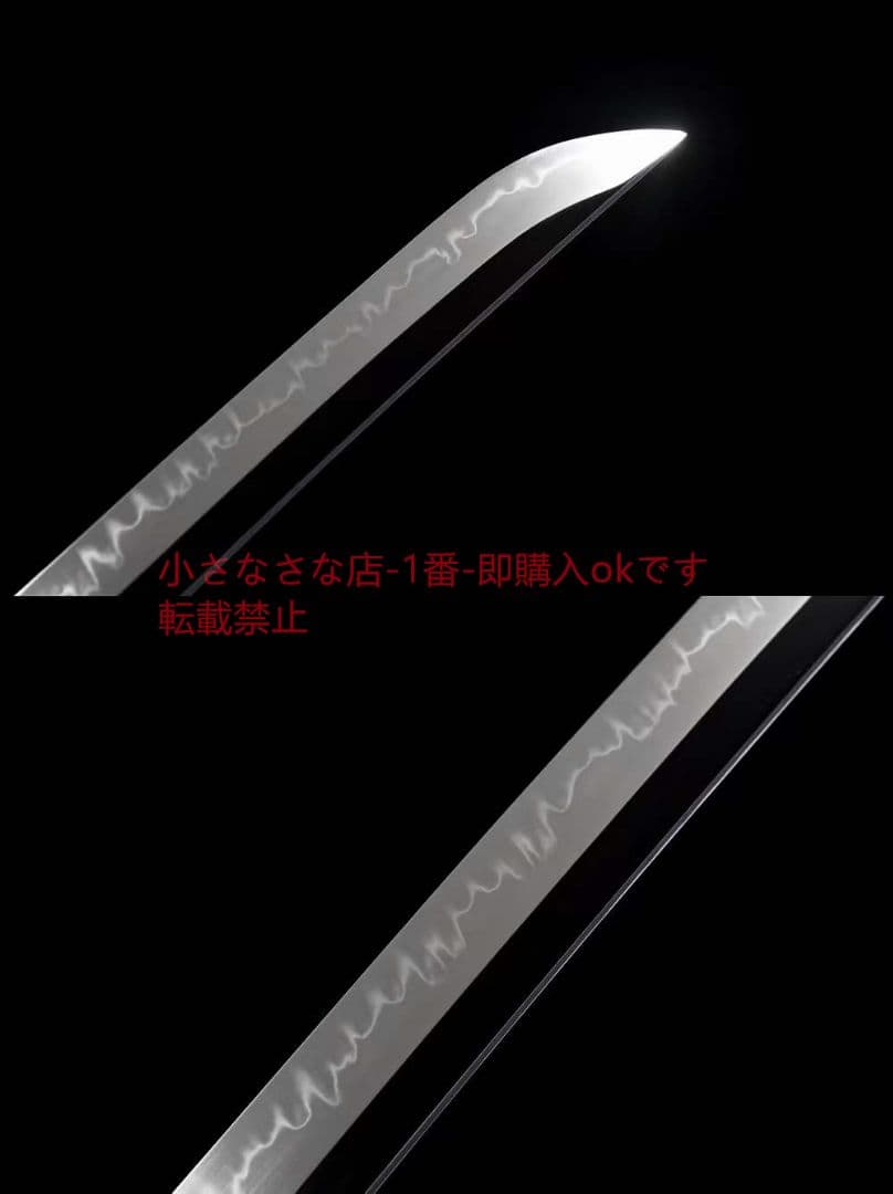 T10焼刃超鏡面銅装侍刀『顔如玉』 古兵器 武具 刀装具 日本刀 模造刀 居合刀