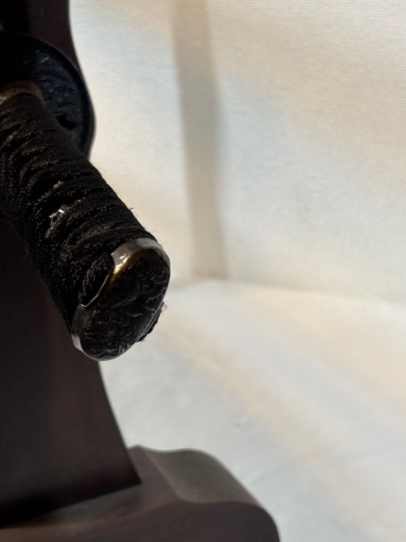 模造刀無銘 日本刀 白鞘 五右衛門 斬鉄剣 模擬刀 武具スタンド付き