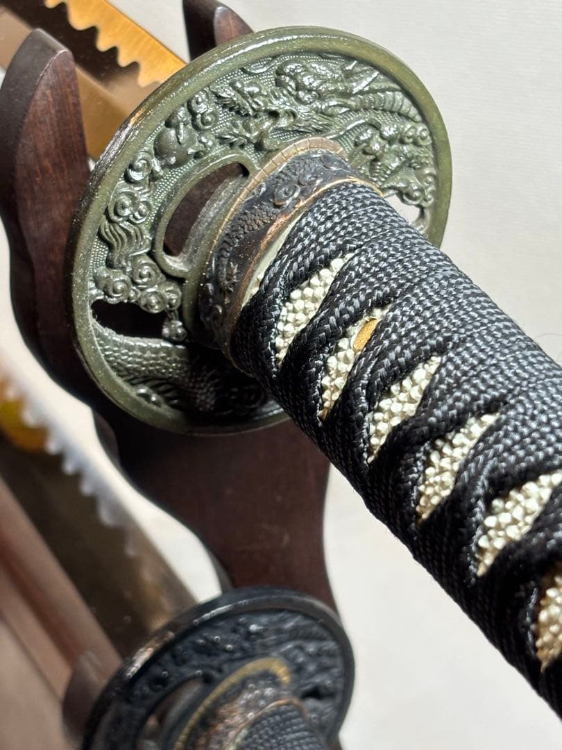 模造刀無銘 日本刀 白鞘 五右衛門 斬鉄剣 模擬刀 武具スタンド付き